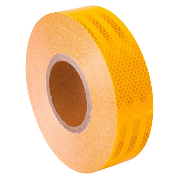Class 1 Reflective Tape - 48mm X 45.7m - Yellow - Pack and Stick