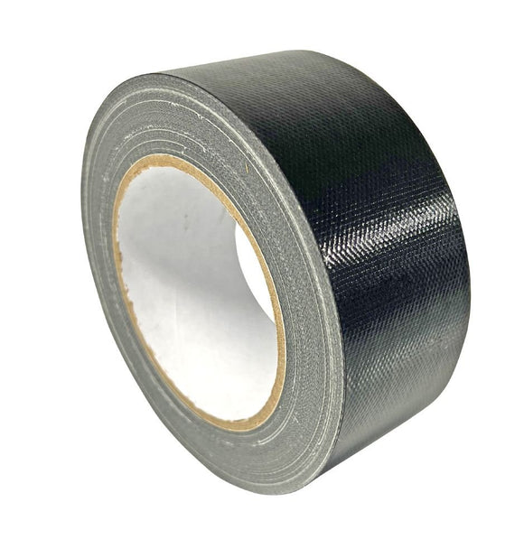 Cloth Tape - 48mm x 25m - Black - Pack and Stick