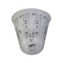 Cyclone Calibrated Paint Mixing Cups - 680ml - Pack and Stick