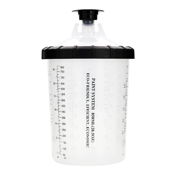 Cyclone Paint System Cup - 800ml - Pack and Stick
