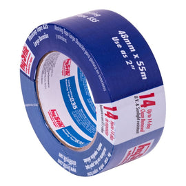 Hystik 835 14 Day Blue Outdoor Masking Tape - 48mm X 55m - Full carton - Pack and Stick
