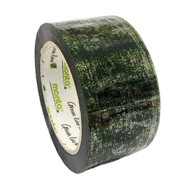 MONTA 860LG (Green Print) Compostable Tape - 50mm x 80m - Pack and Stick