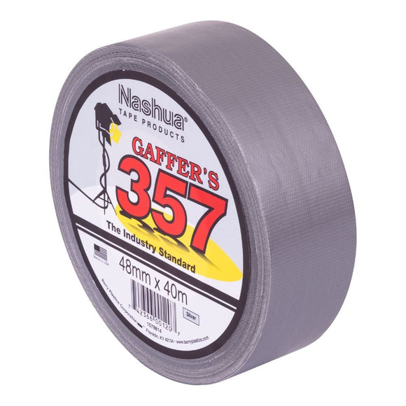 Nashua 357 Gaffer Tape - 48MM X 40M - Silver - Pack and Stick