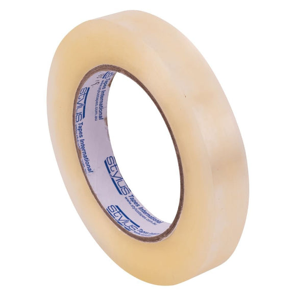 Stylus 180 Strapping Tape - 19mm x 66m - Clear - Pack and Stick