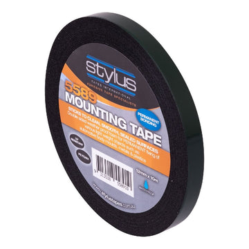 Stylus 5589 Double Sided Outdoor Mounting Tape - 12mm X 10m - Pack and Stick