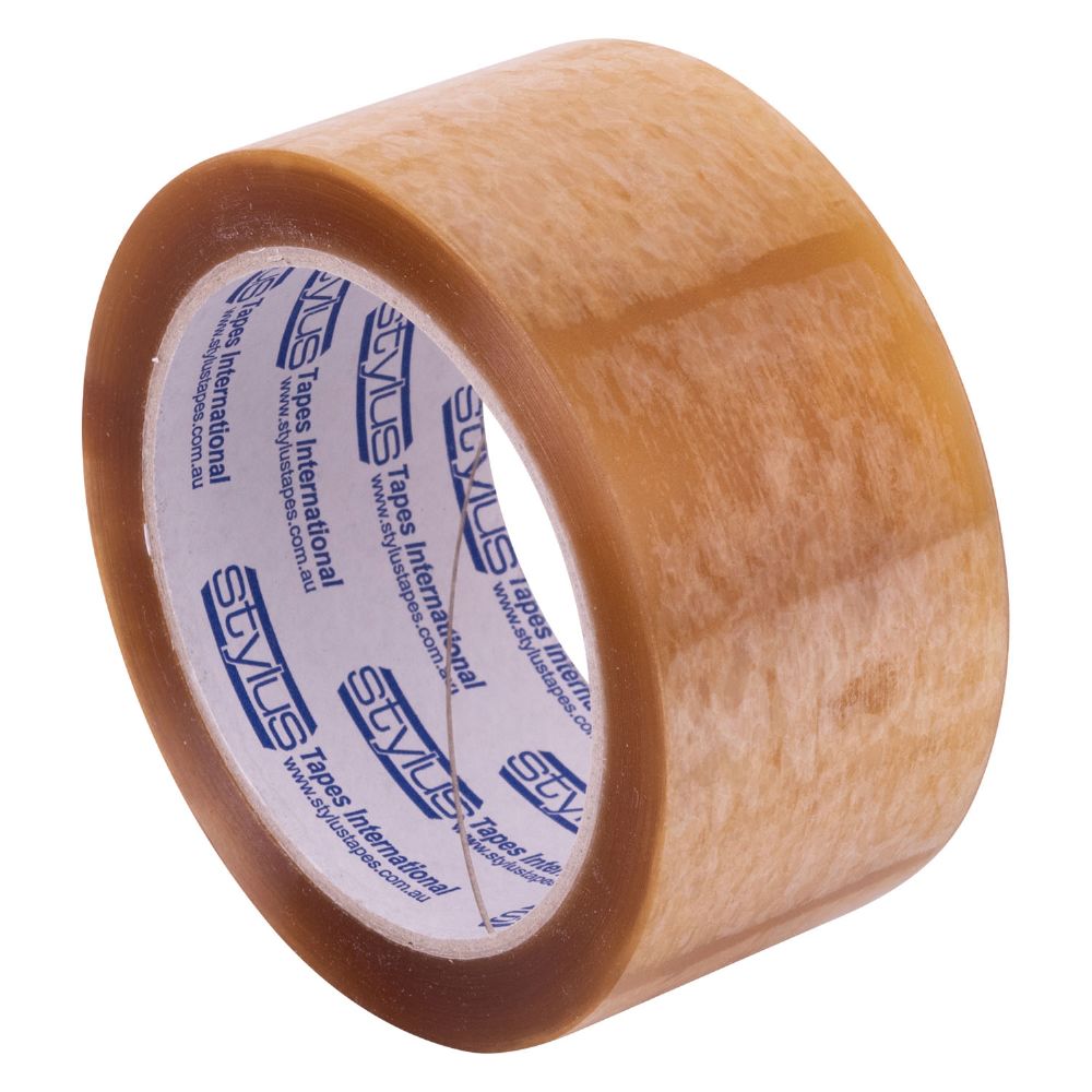 Basic Packing Tape Stylus PP50 Heavy Duty Packing Tape - 36 rolls per carton | Pack and Stick