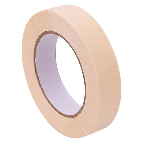 Kwikmask 60 General Purpose Masking Tape - 24MM X 50M - Pack and Stick