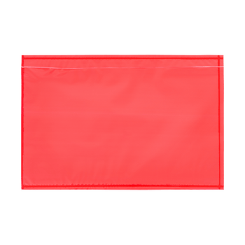 Plain Self - Adhesive Plastic Packaging Envelope - 165mm X 115mm - 1000 Pack - Red - Pack and Stick