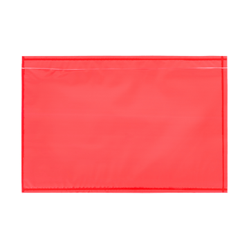 Plain Self - Adhesive Plastic Packaging Envelope - 165mm X 115mm - 1000 Pack - Red - Pack and Stick