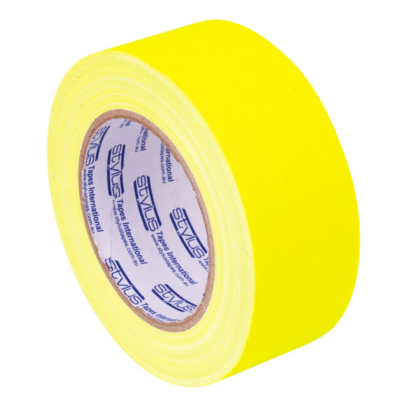 Stylus 3702 Fluoro Cloth Tape - 48MM X 25M - Pink - Pack and Stick